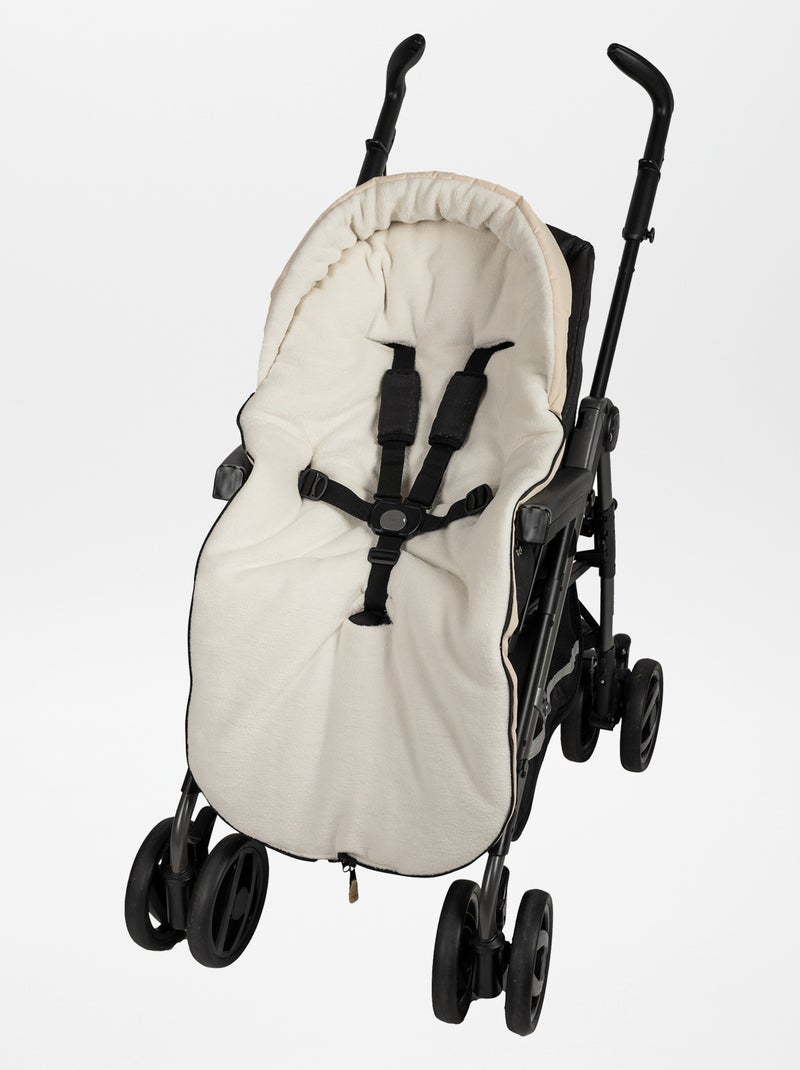 Sacca scaldapiedi per passeggino BEIGE - Kiabi
