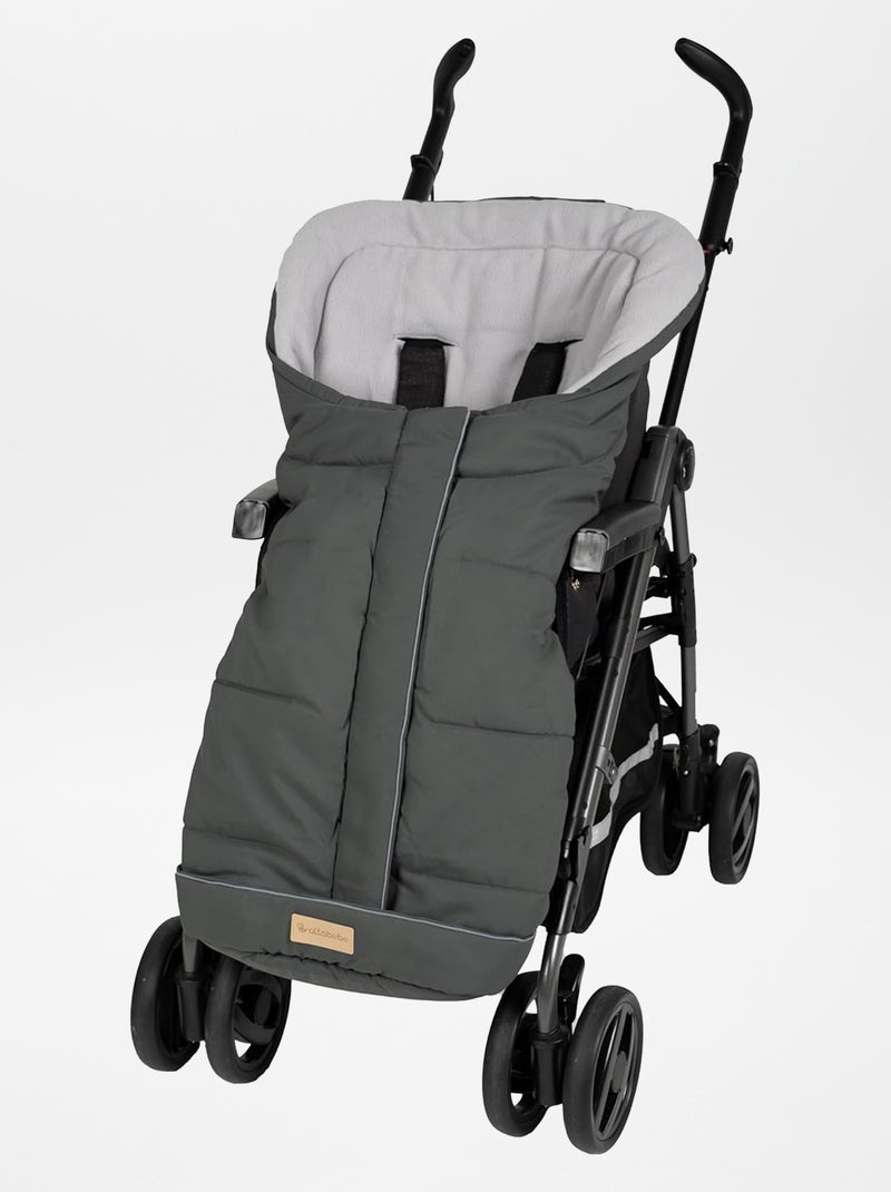 Sacca scaldapiedi per passeggino GRIGIO - Kiabi