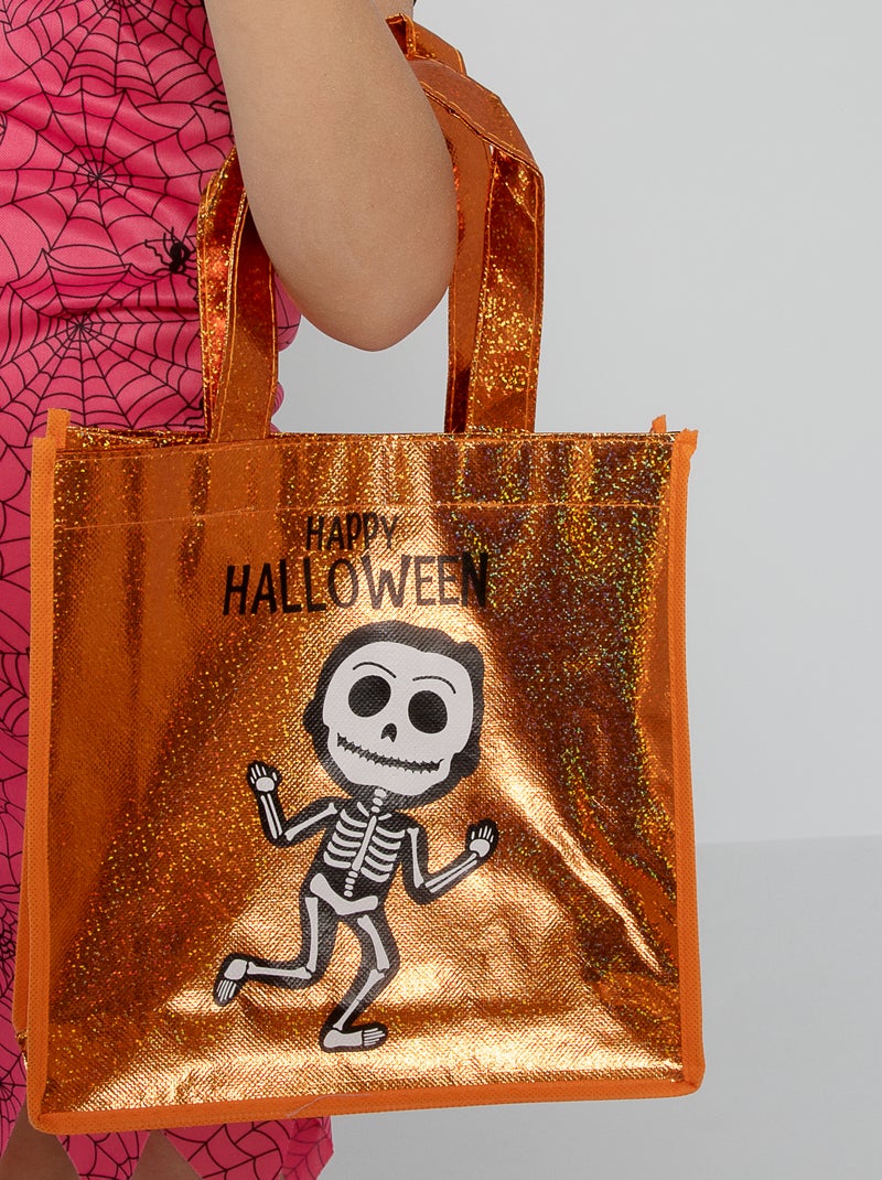 Sacchetto per dolcetti per Halloween arancione - Kiabi