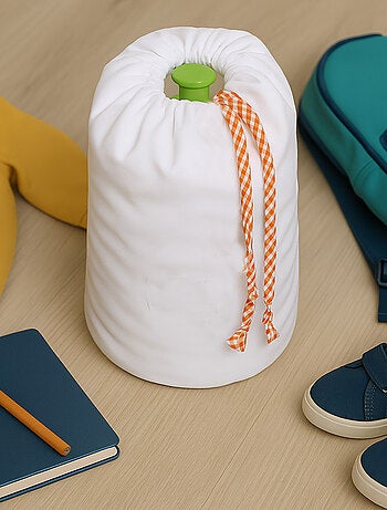 Sacchetto portaoggetti in cotone biologico