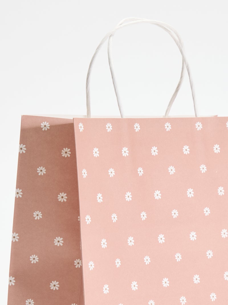 Sacchetto regalo 'cuori' Rosa - Kiabi