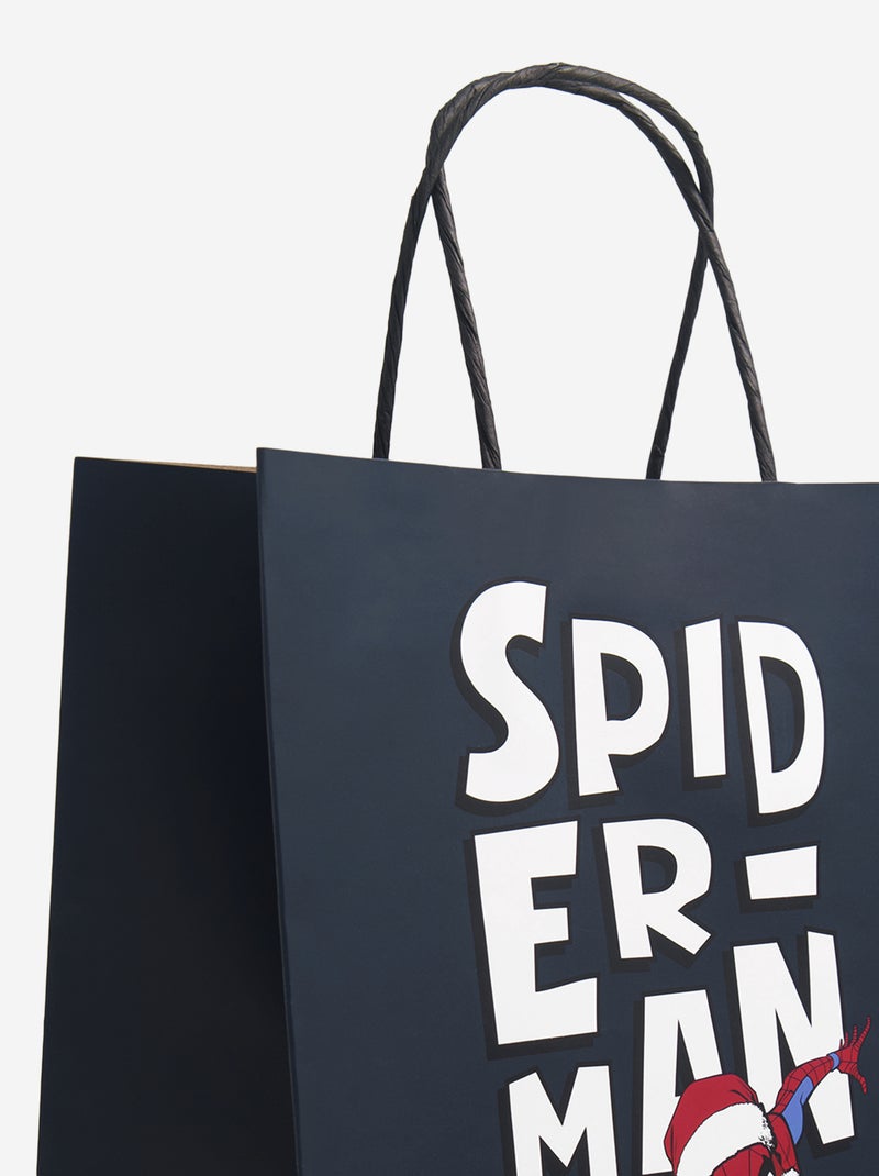 Sacchetto regalo in carta "Spider-Man" "Marvel" - Formato L Blu - Kiabi