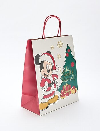 Sacchetto regalo Natale 'Disney' 32x24x13 cm circa