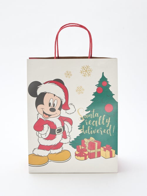 Sacchetto regalo Natale 'Disney' 32x24x13 cm circa - Kiabi