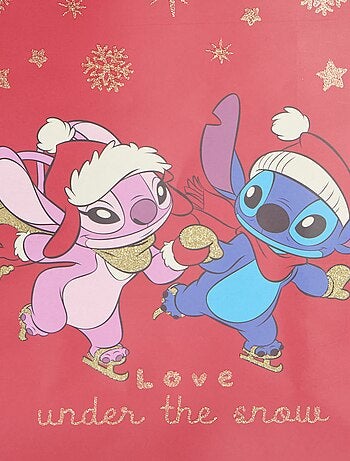 Sacchetto regalo Natale 'Disney' 32x24x13 cm circa