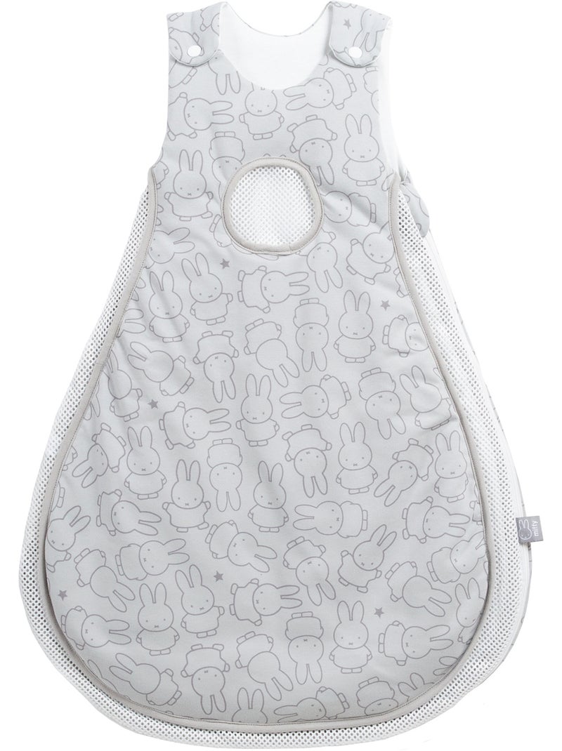 Sacchi nanna in cotone TOG 2 con motivo miffy® "Roba safe asleep®" Grigio chiaro - Kiabi