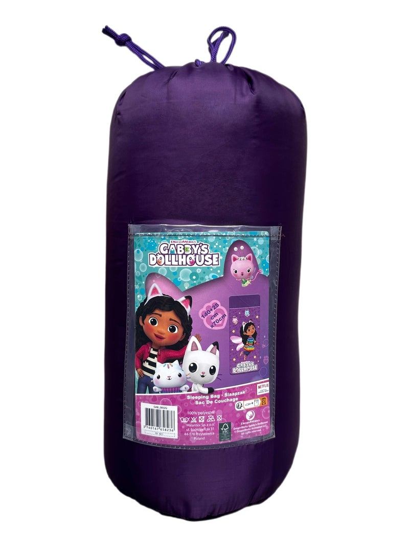 Sacco a Pelo Bambino Gabby e la Casa Magica, Letto di Riserva 165x70 cm Viola - Kiabi