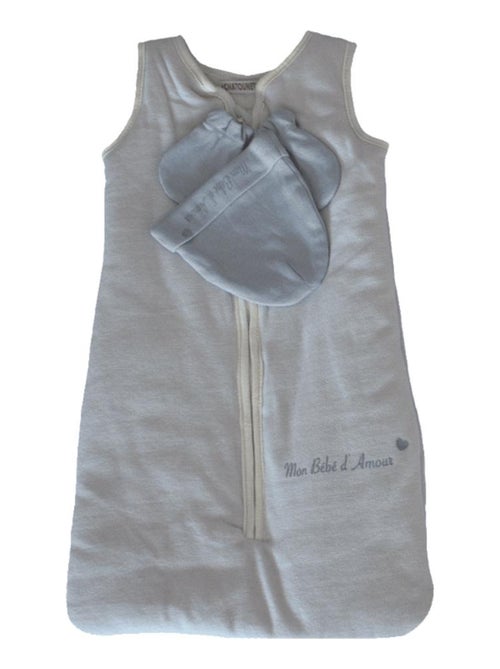 Sacco a pelo + cappello + guanti Les Chatounets - Kiabi