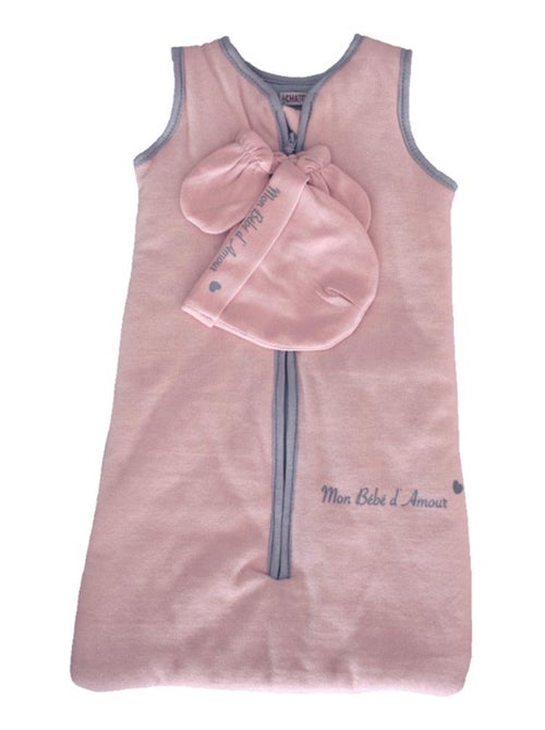 Sacco a pelo + cappello + guanti Les Chatounets - Kiabi