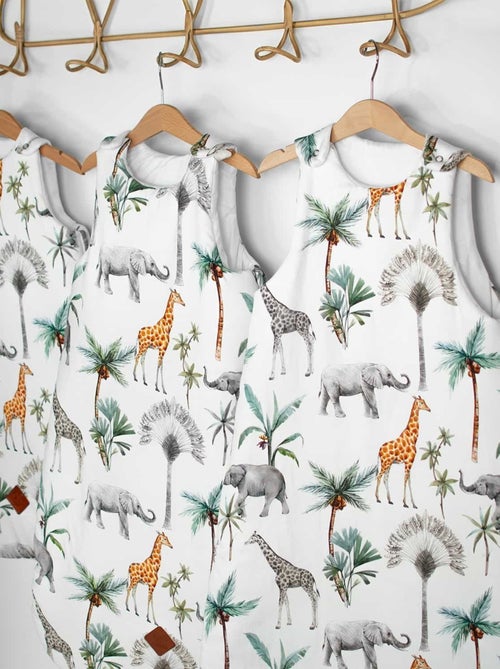 Sacco a pelo in satin di cotone senza maniche tog 2, collezione safari | sevira kids | sevira kids - Kiabi Sacco a pelo in satin di cotone senza maniche tog 2, collezione safari | sevira kids | sevira kids - Kiabi