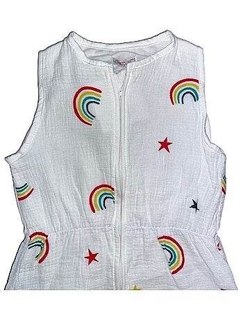Sacco a pelo leggero in mussola "RAINBOW" Les Chatounets