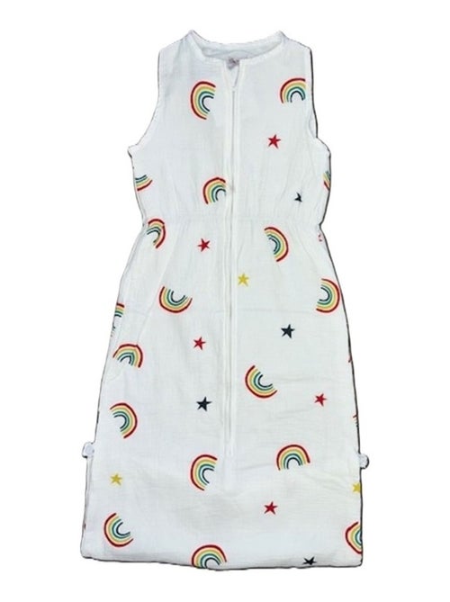 Sacco a pelo leggero in mussola "RAINBOW" Les Chatounets - Kiabi