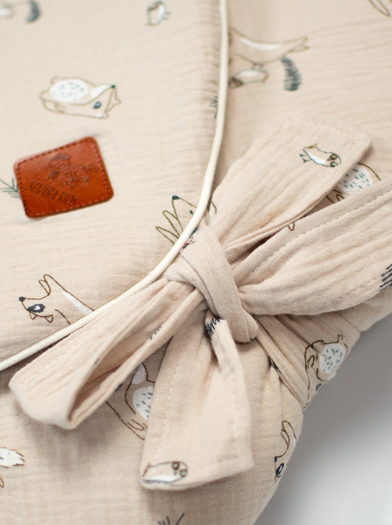 Sacco a pelo per neonati in cotone, eden | SEVIRA KIDS Beige - Kiabi