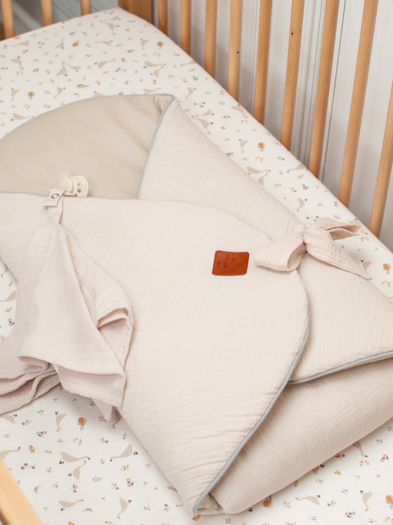 Sacco a pelo per neonati in cotone, jeanne | SEVIRA KIDS Beige - Kiabi