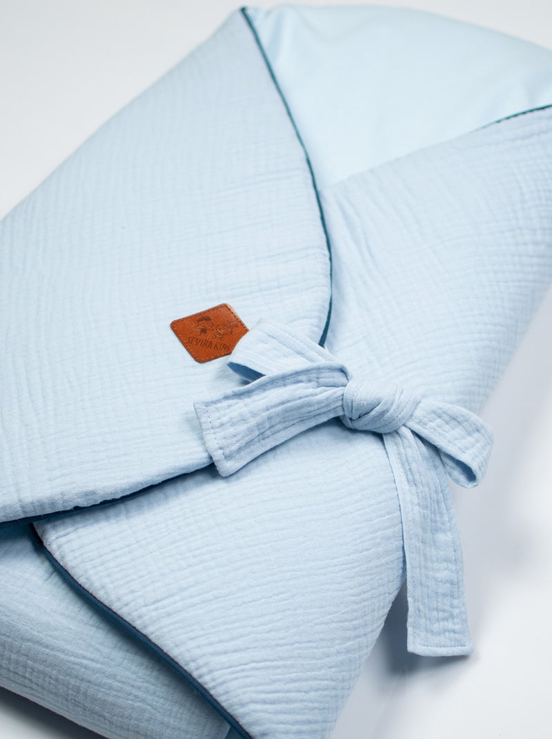 Sacco a pelo per neonati in cotone, jeanne | SEVIRA KIDS Blu - Kiabi