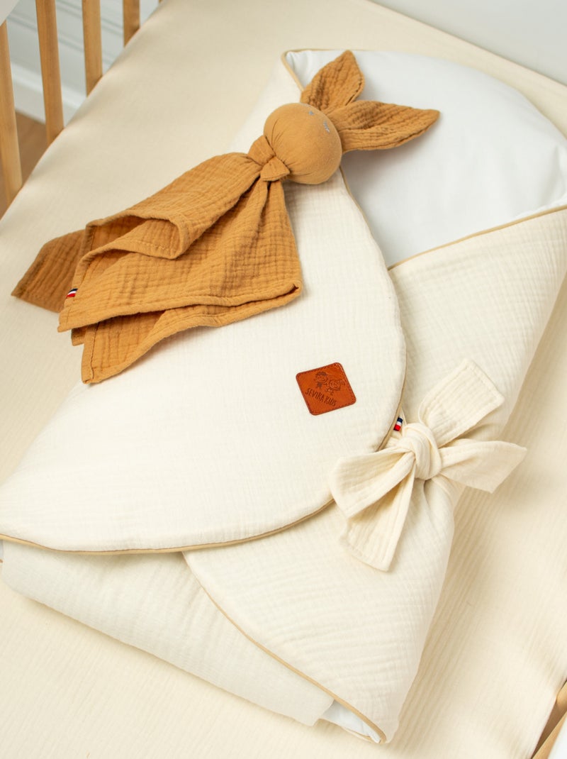 Sacco a pelo per neonati in cotone, jeanne | SEVIRA KIDS Ecru - Kiabi