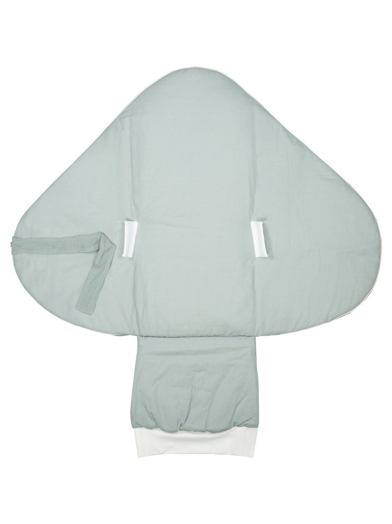 Sacco a pelo per neonati in cotone, jeanne | SEVIRA KIDS Verde acqua - Kiabi