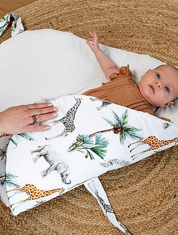 Sacco a pelo per neonati in cotone, safari | SEVIRA KIDS