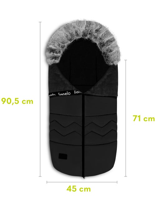 Sacco a pelo per passeggino LIONELO Frode - Universale - Pelliccia rimovibile - Impermeabile - Kiabi