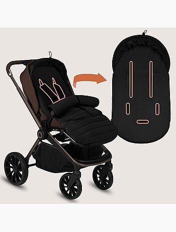 Sacco a pelo per passeggino LIONELO Oli - Universale - Impermeabile - da +5 a -20°C - Filtro UV