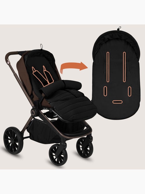 Sacco a pelo per passeggino LIONELO Oli - Universale - Impermeabile - da +5 a -20°C - Filtro UV - Kiabi