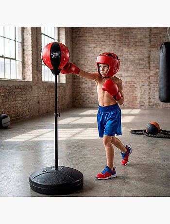 Sacco da boxe per bambini con guanti e gonfiatore cb sports