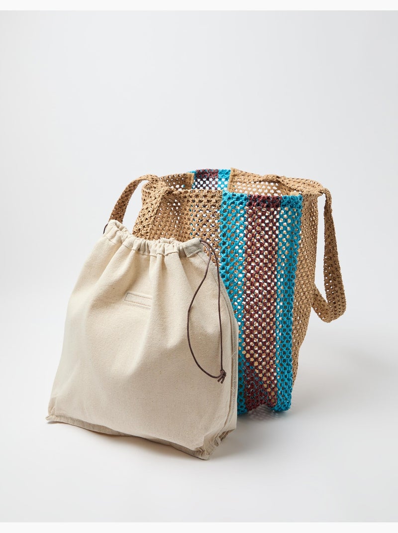 Sacco da Spiaggia, MO Fashion Beige - Kiabi
