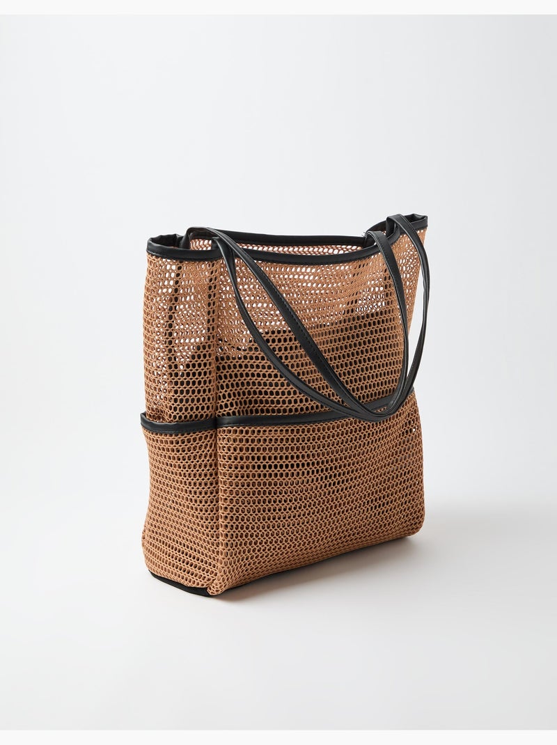 Sacco da Spiaggia, MO Fashion Beige - Kiabi
