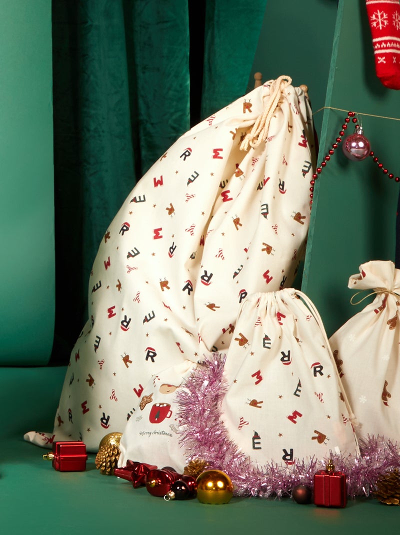Sacco di Natale Bianco/Letterine - Kiabi