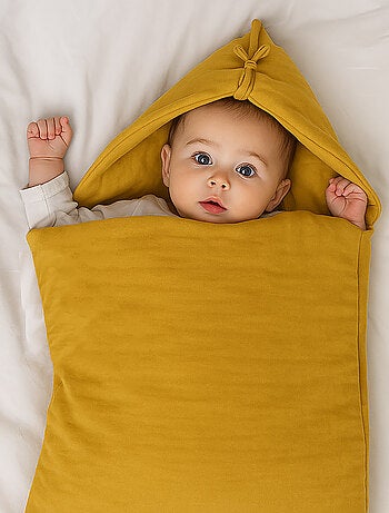 Sacco imbottito neonato in cotone biologico