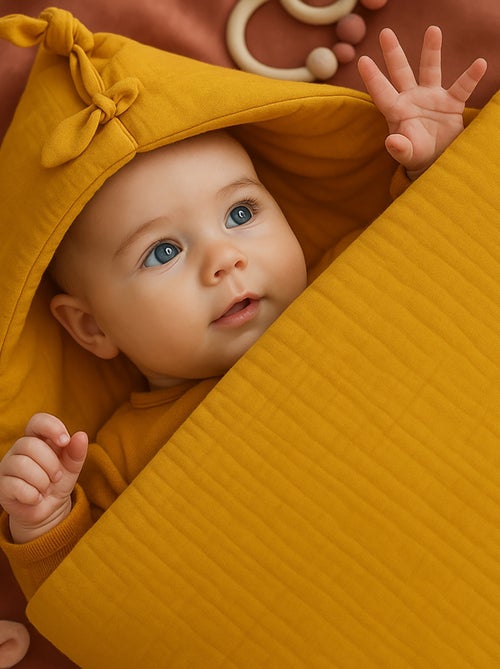 Sacco imbottito neonato in cotone biologico - Kiabi