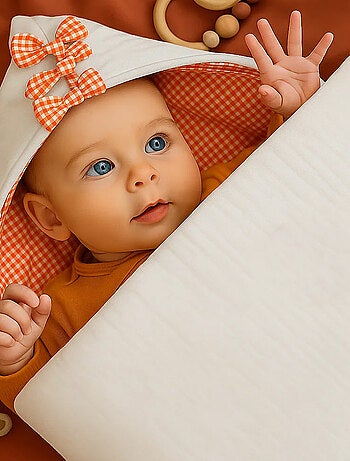 Sacco imbottito neonato in cotone biologico