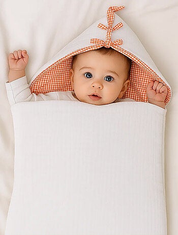 Sacco imbottito neonato in cotone biologico