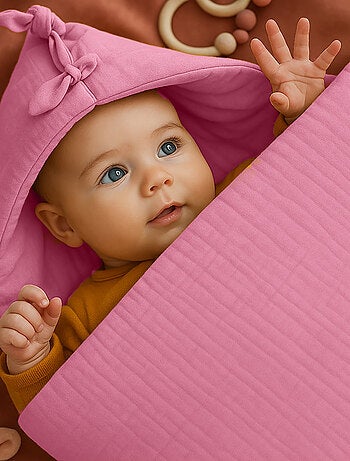 Sacco imbottito neonato in cotone biologico