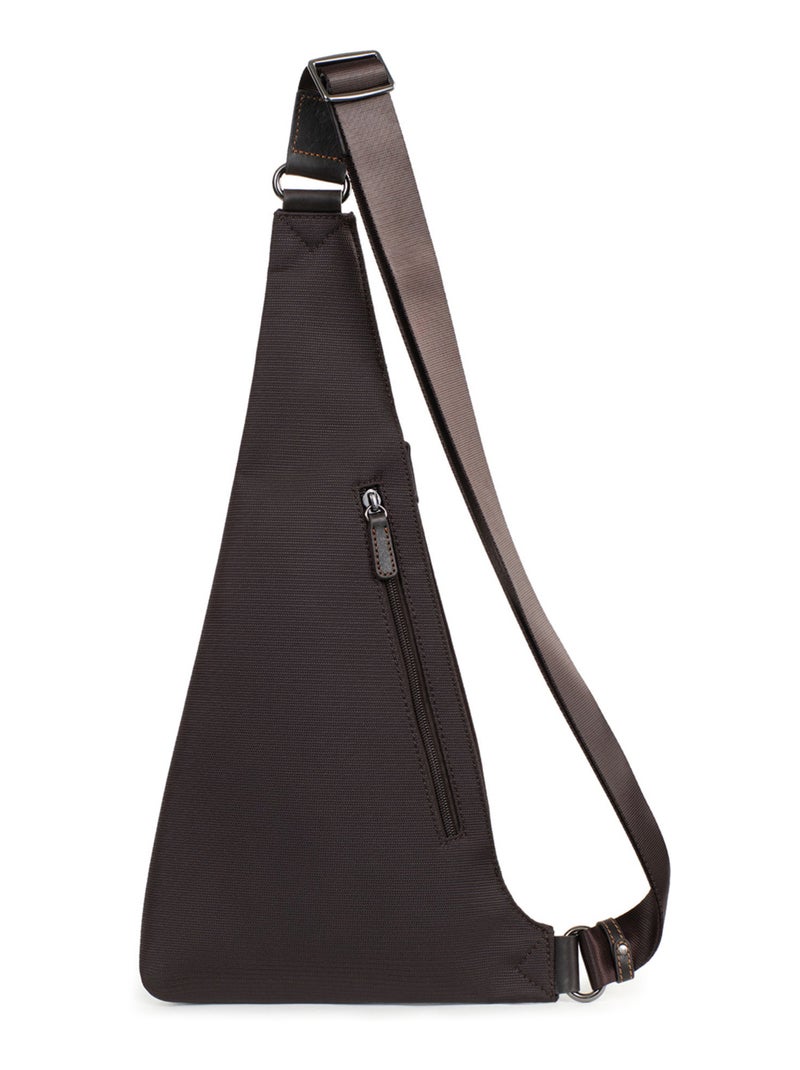 Sacco monobretelle travel hexagona Marrone - Kiabi