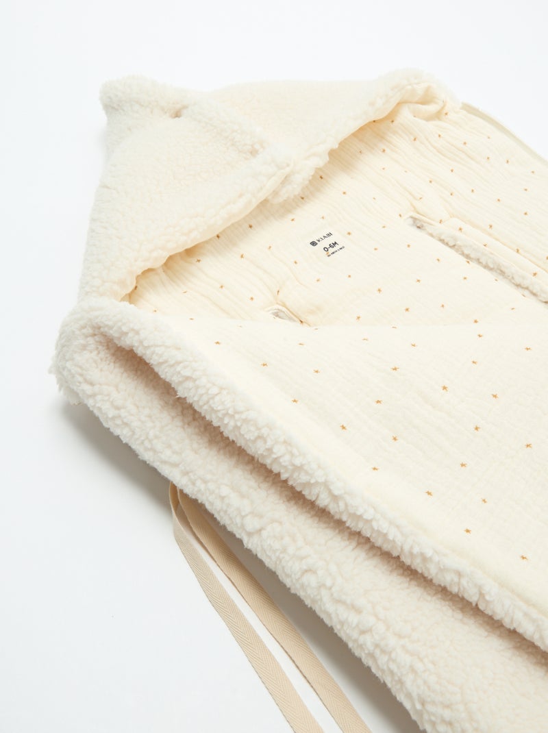 Sacco nanna - regalo di nascita Beige - Kiabi