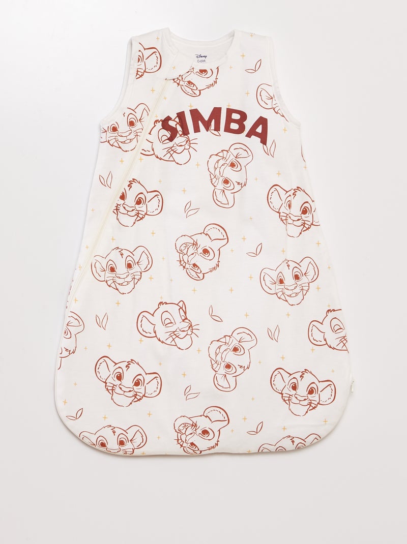 Sacco nanna a maniche lunghe 'Simba' 'Disney' TOG 2 BIANCO - Kiabi