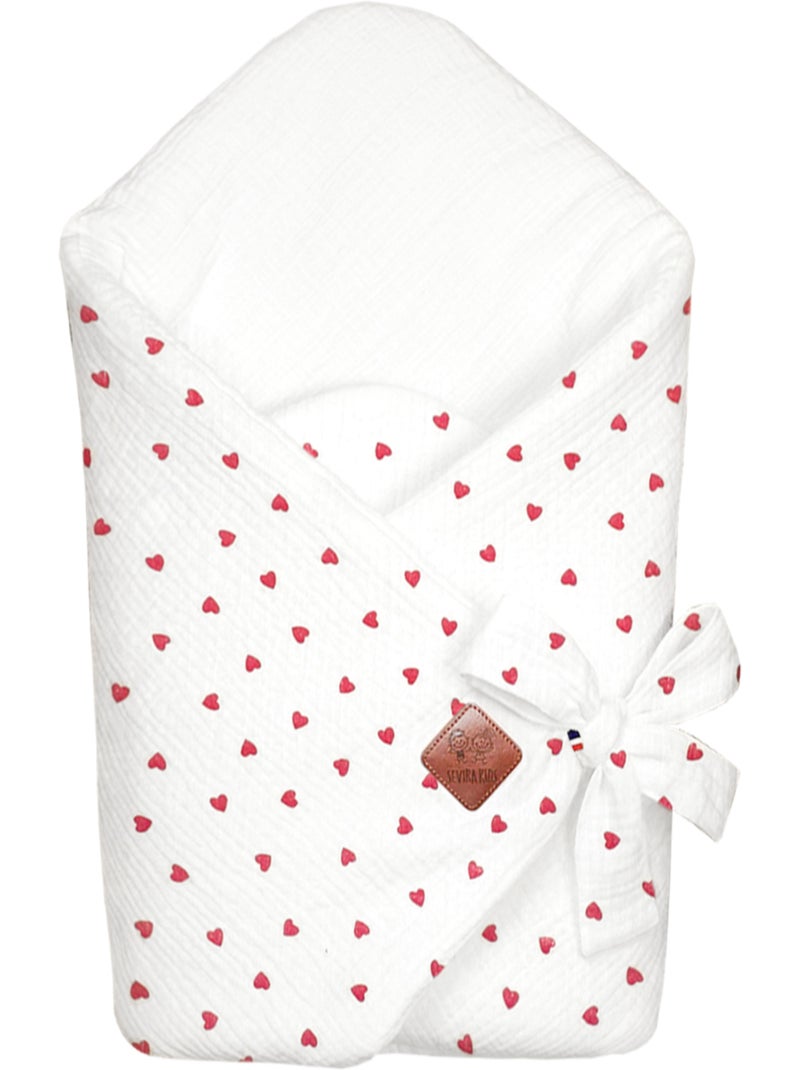 Sacco nanna avvolgente in cotone | sevira kids | sevira kids Rosso - Kiabi