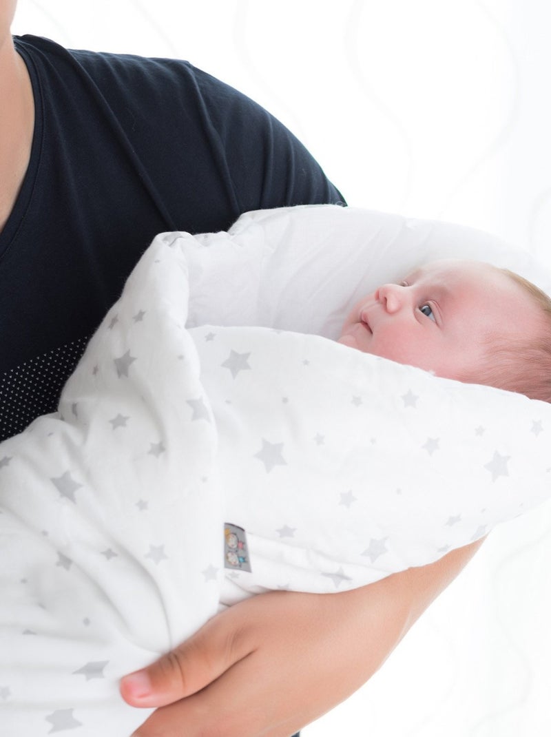 Sacco nanna avvolgente per neonato in cotone | SEVIRA KIDS Bianco - Kiabi