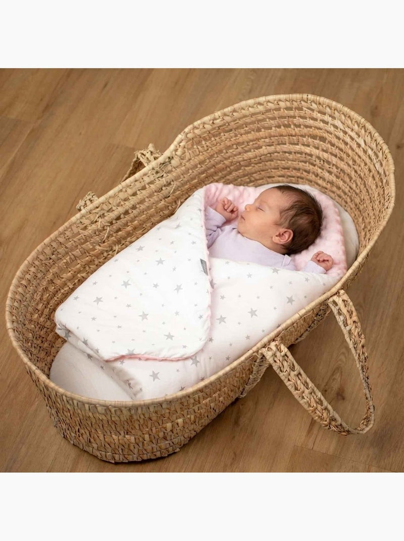 Sacco nanna avvolgente per neonato in cotone | SEVIRA KIDS Rosa - Kiabi
