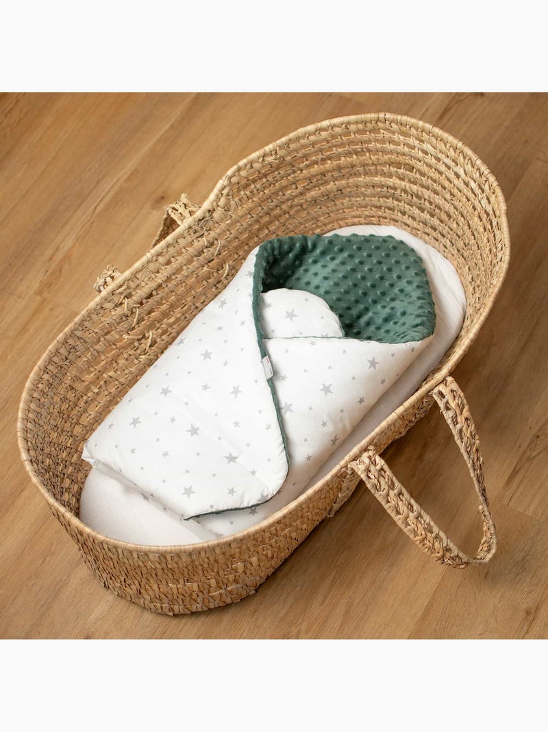Sacco nanna avvolgente per neonato in cotone | sevira kids | sevira kids Verde - Kiabi
