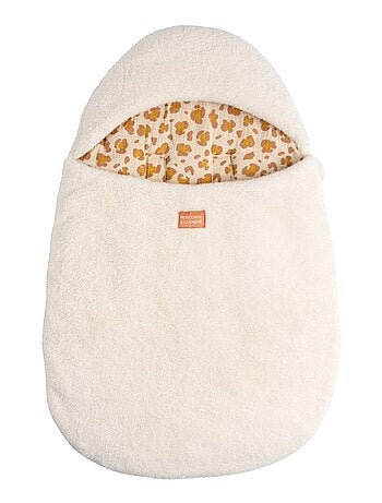 Sacco nanna bebé con 5 attacchi in sherpa e interno in garza di - SAUTHON