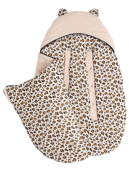 Sacco nanna bebé con 5 attacchi in velluto a coste e interno in garza di - SAUTHON - Kiabi