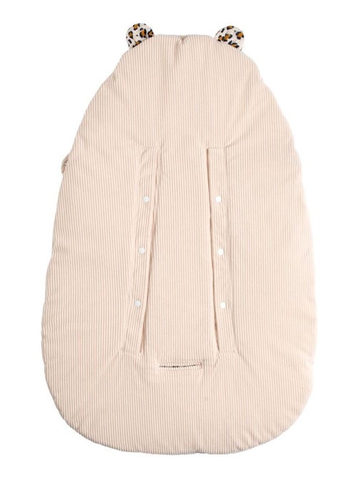 Sacco nanna bebé con 5 attacchi in velluto a coste e interno in garza di - SAUTHON - Kiabi