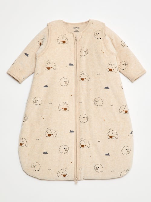 Sacco nanna caldo con maniche removibili - TOG 2.5 - Kiabi