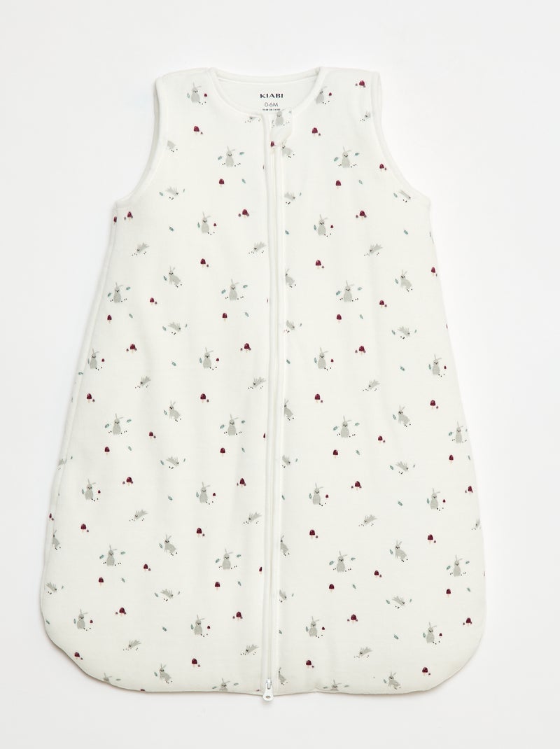 Sacco nanna caldo con maniche rimovibili - TOG 2.5 Beige - Kiabi