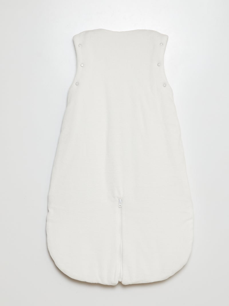 Sacco nanna caldo con stampa e maniche staccabili - TOG 3 BEIGE - Kiabi