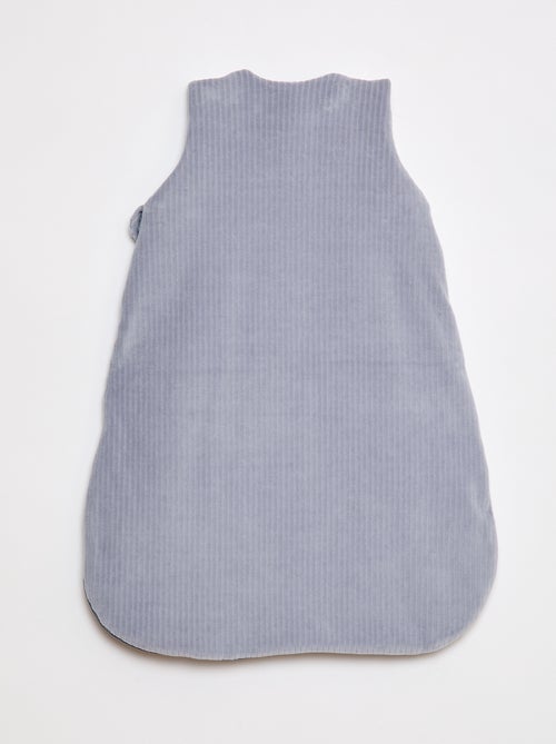 Sacco nanna caldo in velluto a coste con maniche staccabili - Kiabi