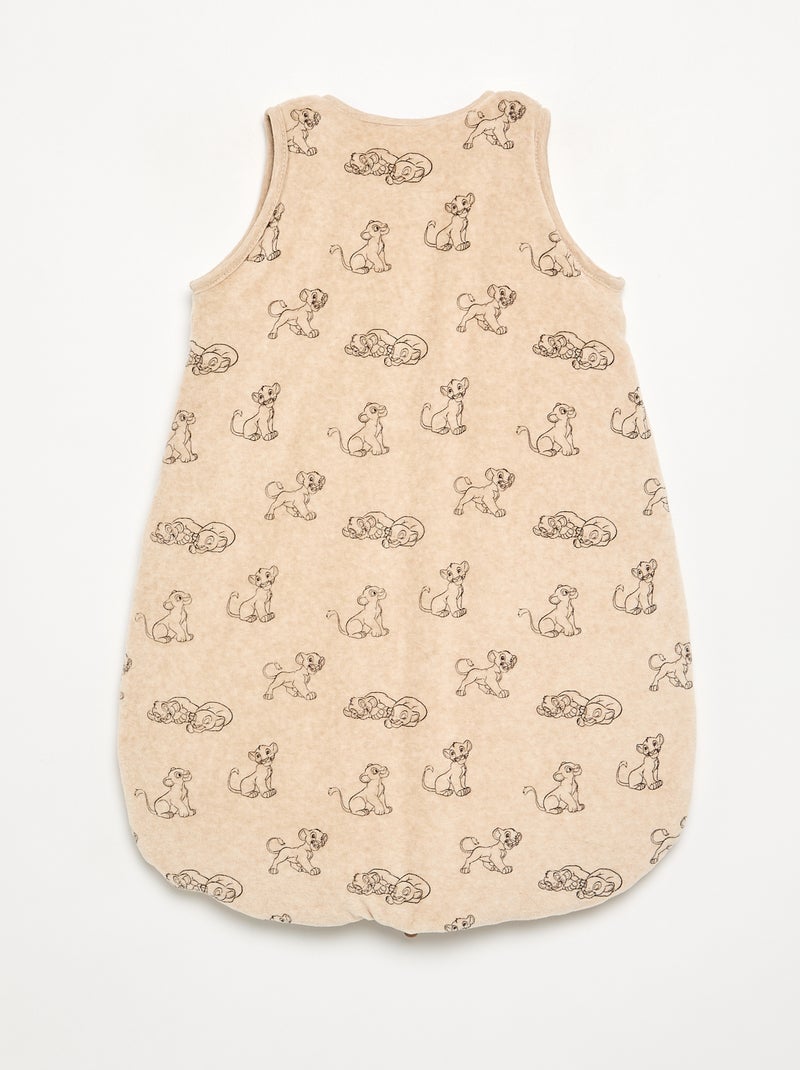 Sacco nanna caldo in velluto 'Simba' Beige - Kiabi