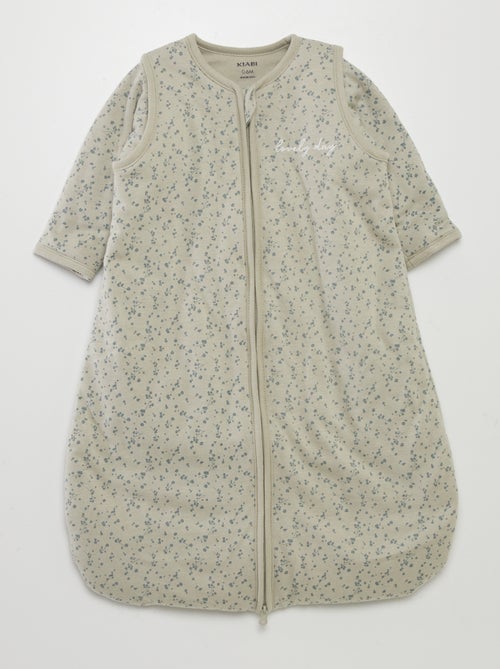 Sacco nanna caldo stampato a fiori - TOG 2 - Kiabi